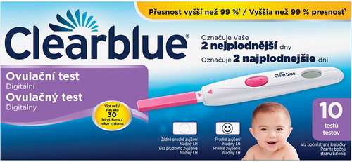 CLEARBLUE Digital Ovulation Test 10pcs - Ovulation Test - Main image