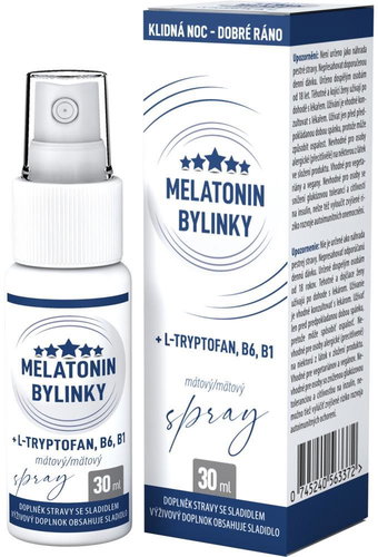 Clinical Melatonin Herbs Mint Spray 30 ml - Melatonin - Main image