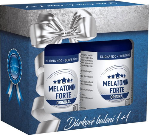 Clinical Melatonin Forte Original 100 + 100 tablets, gift pack - Melatonin - Main image