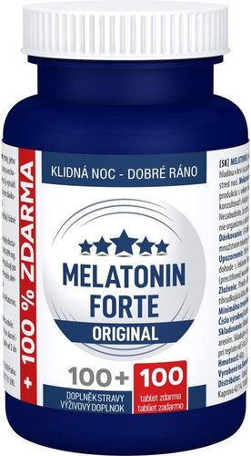 Clinical Melatonin Forte Original 100 + 100 tablet - Melatonin - Hlavní obrázek