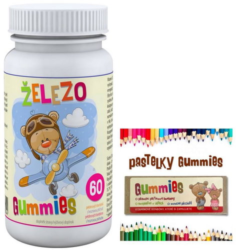 Gummies Iron Gummies 60 pectin candies - Iron - Main image