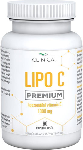 Clinical Lipo C premium 1000 mg, 60 kapslí - Vitamin C - Main image