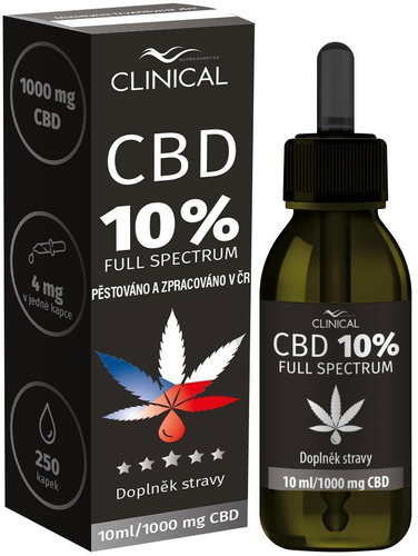 Clinical CBD 10% Full Spectrum 10 ml - CBD - Main image