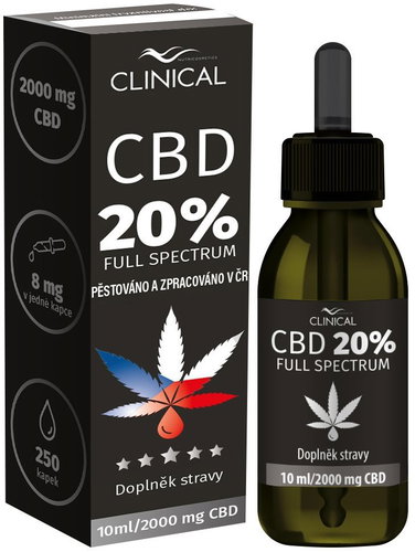 Clinical CBD 20% Full Spectrum 10 ml - CBD - Main image