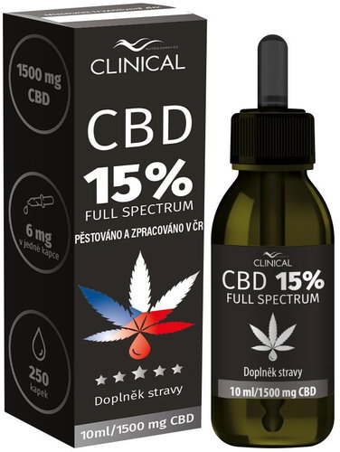 Clinical CBD 15% Full Spectrum 10 ml - CBD - Main image