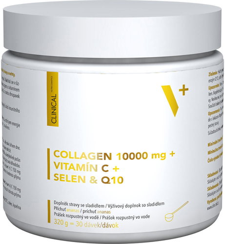 Clinical Collagen 10000 mg + Vitamin C + Selenium & Q10, 320 g - Colagen - Main image