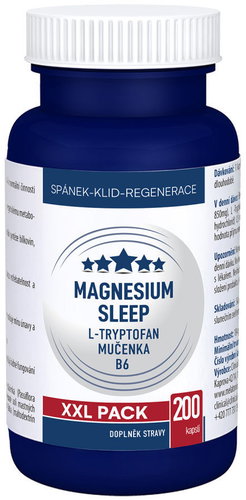 Clinical Magnesium Sleep L-Tryptophan + Passionflower + B6, 200 capsules - Magnesium - Main image