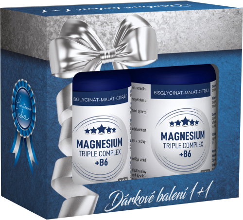 Clinical Magnesium Triple Complex + B6, 2 × 100 capsules - Magnesium - Main image