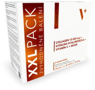 Clinical Collagen + Kyselina hyaluronová + Vitamín C + selen XXL PACK 2 × 30 × 10,45 g mango - Colagen