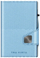 Click & Slide Rhombus, Light Blue/silv - Wallet