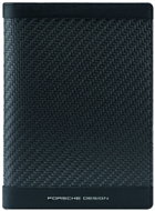 Bric`s Carbon Passport Holder Black - Wallet