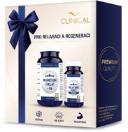 Clinical Nutricosmetics Magnesium Chelát B6 + Melatonin Forte Original 1+1 - Food Supplement Set