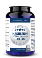Clinical Nutricosmetics Magnesium 5 complex premium + D3 + B6 100 kapslí - Magnesium