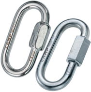 Camp Oval Quick Link 10 mm zinc plated steel - Karabiner