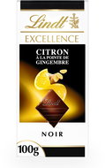 Lindt EXCELLENCE Dark chocolate with almond pieces, lemon juice and ginger flavour, 100 g - Chocolate