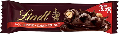Lindt Noccionoir Chocolate bar, 35 g - Chocolate - Main image
