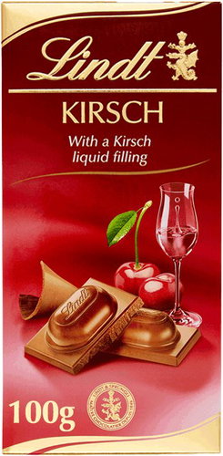 Lindt Milk chocolate with cherry filling, 100 g - Chocolate - Main image