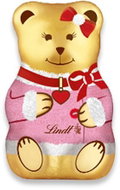 Lindt TEDDY Golden Bear, boy & girl, milk chocolate, 40 g - Chocolate