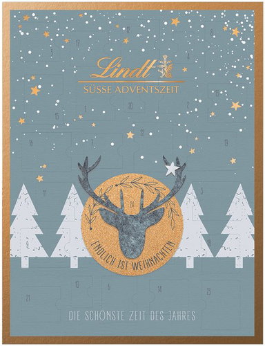 Lindt Advent calendar with felt decoration, 275 g - Advent Calendar - Main image