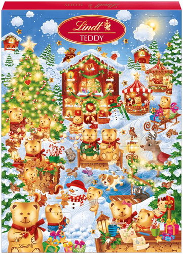 Lindt TEDDY Advent calendar Winter fairy tale, 170 g - Advent Calendar - Main image
