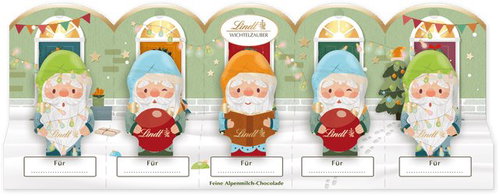 Lindt Santa's Little Helpers, 5 × 10 g - Chocolate - Main image