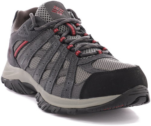Columbia M Canyon Point Waterproof-Charcoal/Red E EU 44,5 / 295 mm - Trekové boty - Main image