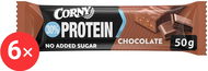 Corny Protein 30 % 6 x 50 g, mléčná čokoláda - Proteinová tyčinka