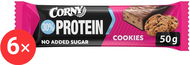 Corny Protein 30 % 6 x 50 g, cookies - Proteinová tyčinka