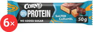 Corny Protein 30 % 6 x 50 g, slaný karamel - Proteinová tyčinka