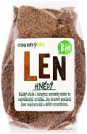 Country Life Brown flax 300 g BIO - Seeds