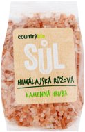  Country Life Sůl himálajská růžová hrubá 500 g    - Soľ