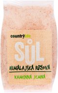  Country Life Sůl himálajská růžová jemná 500 g    - Soľ