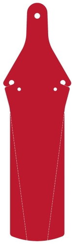 MG-PF-27 red - Bike Mudguard - Main image