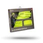 Grip Grab Balení rukavice/šátek a čepice Hi-Vis Running Essentials v dárkovém balení vel.L - Čepice