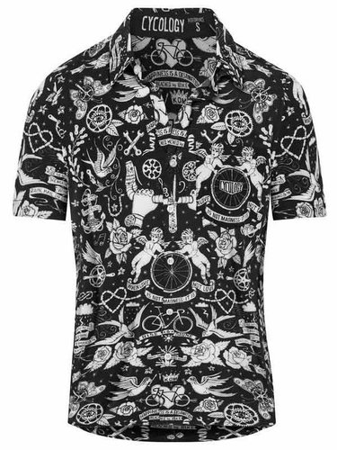 Gravel Shirt Velo Tattoo size. M - Cycling Jersey - Main image