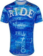 Men's functional shirt Aztec blue - Cycling Jersey