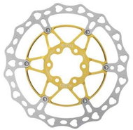 TY-SPV-160TH-heart, gold - Bike Brake Disc