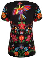 Women's functional T-shirt Black Frida size. L - Cycling Jersey
