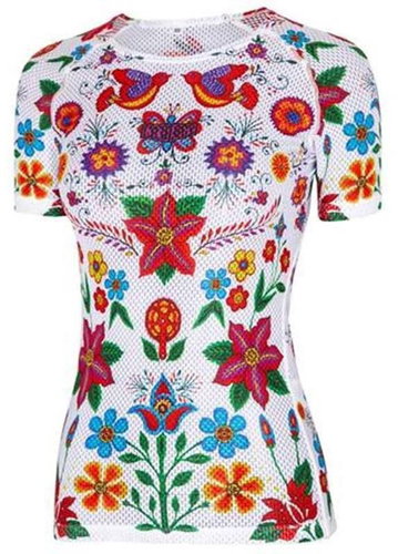 Women's functional T-shirt White Frida size. M - Cycling T-Shirt - Main image