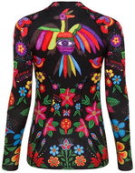 Women's long sleeved T-shirt Black Frida sized. L - Cycling Jersey
