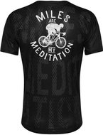Men's functional T-shirt Miles are my Meditation size. XL - T-Shirt