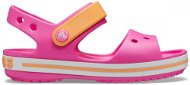 Crocband Sandal Kids Electric Pink/Cantalou rózsaszín EU 33-34 / US J2 / 208 mm - Szandál