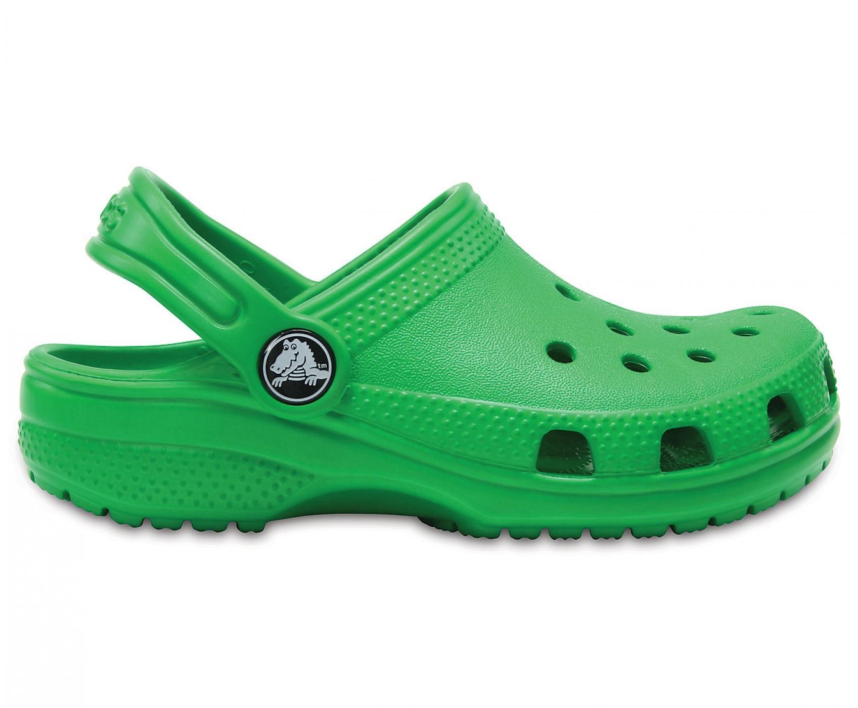 Green Girls crocs clog C12 online