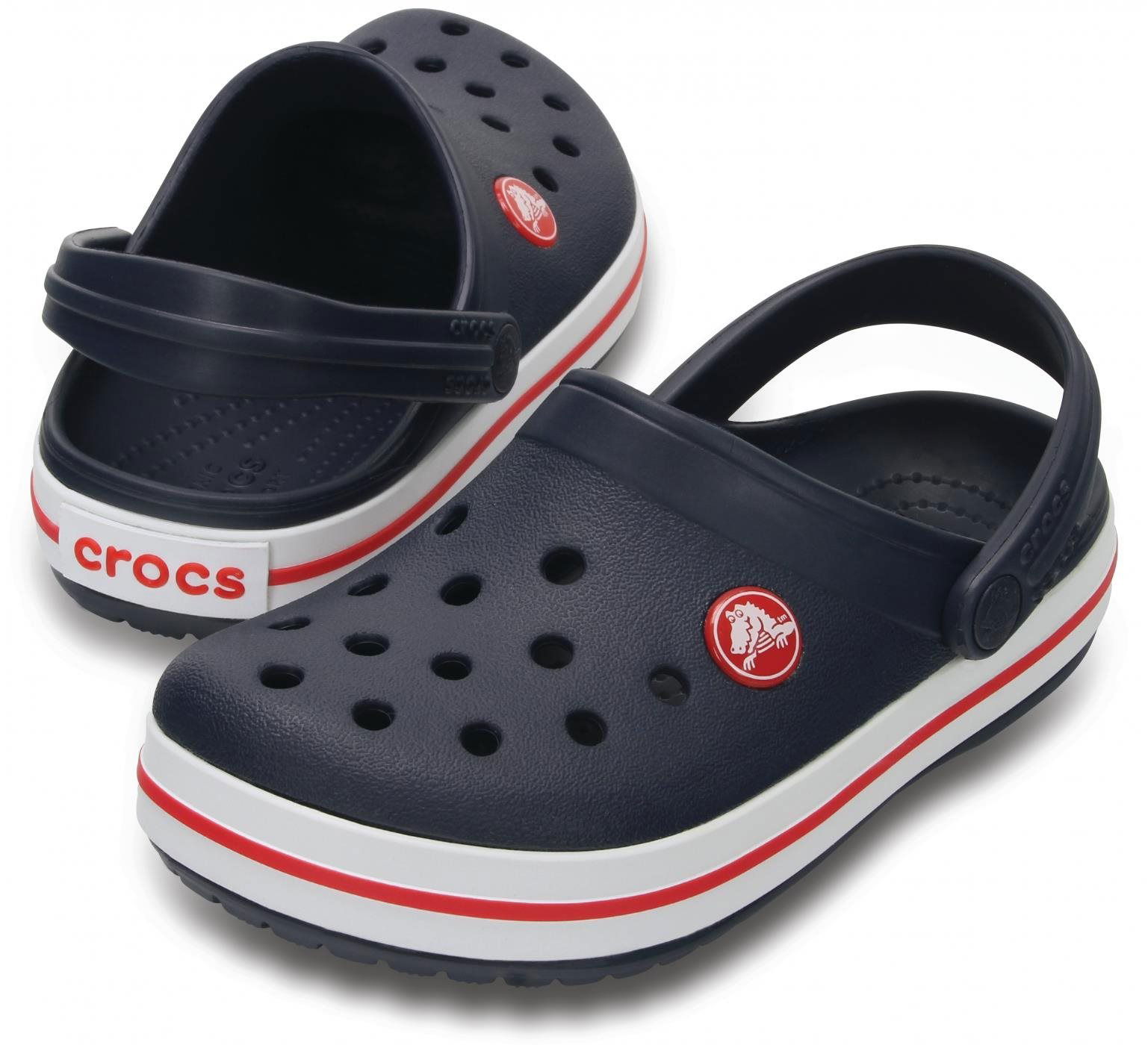 Crocs Crocband Clog Kids Navy Red EU 22 23 US C6 132 mm