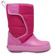 Crocs LodgePoint Snow Boot Kids Candy Pink/Party Pink, EU 33 – 34/US J2/208 mm - Snehule