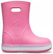 Crocs Crocband Rain Boot Kids Pink Lemonade/Lavender, EU 29-30 / US C12 / 183 mm - Gumicsizma