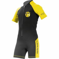 Cressi Little Shark Junior shorty 2 mm žlutá 7/8 let - Neoprene Suit