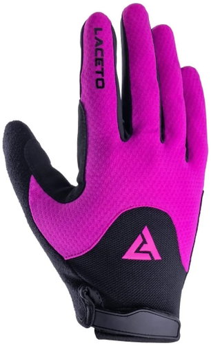 Laceto Cyklistické MTB rukavice Fury Pink M - Rukavice na kolo - Main image