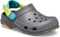 Crocs Classic All-Terrain Clog K SltGry, mérete EU 28-29 - Szabadidőcipő