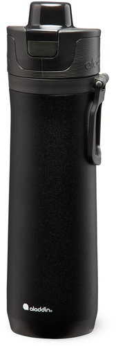 Aladdin Sports Thermavac Vacuum Steel Bottle 600 ml, Lava Black Black - Drinking Bottle - Main image
